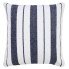 20" Mood Indigo & White Stripe Indoor Pillow