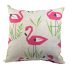 17" Ringo Jazz Pink Flamingo Outdoor Pillow