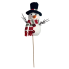 16" Snowman in Top Hat Pick