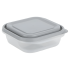 4 Medium Square Containers w/ Lids