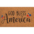 God Bless America Doormat