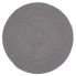 Essex Round Placemat - Charcoal