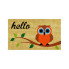 Elf Owl Hello Doormat