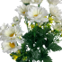 20" Daisy Bush - White