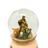 6" Holy Family Snow Globe w/ Wind-up Song