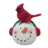 4" Snowman Head w/ Earmuffs