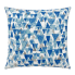 17" Blue Fins Outdoor Pillow