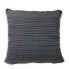 17" Natural Welt Outdoor Pillow - La Playa Black