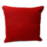 17" Natural Welt Pillow - La Playa Cardinal Red