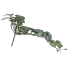 21.5" Watermelon Peperomia Hanging Bush