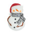 Ceramic Snowman Serving Tray-Red Knit Hat