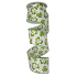 2.5"x10yd Lucky Clovers on White Ribbon