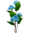 30" Hydrangea Spray - Blue
