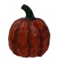 Resin Wood Look Pumpkin - Red