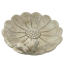 9" Flower Shaped Concrete Bird Feeder