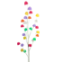 18" Holiday Gum Drop Candy Pick