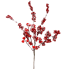 18" Red Snow Berry Frosted Pick