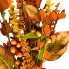 30" Orange Berry Leaves Spray