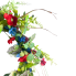 24" Mixed Flower Patriotic Wreath