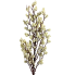 28" White Sparkling Berry Spray