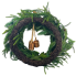 24" Real Touch Pine Wreath w/ Bells