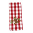 Gingerbread Man Embroidered Dishtowel