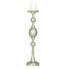 22" Uma Silver Aluminum Candle Holder