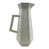 14" Ceramic Pitcher Vase - Off White