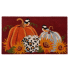 Animal Print Pumpkin Coir Mat