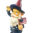 12" Resin Garden Gnome - American