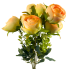 16" Yellow Ranunculus Bush