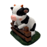 4.5" Baby Cow Figurine