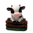4.5" Baby Cow Figurine