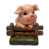 4" Baby Pig Figurine