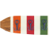 Multi Colored Wood Paddle Wall Hook Hanger