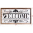 30" Metal Welcome Sign