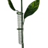 38" Yellow/Orange Flower Rain Gage Lawn Art