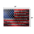 Metal Pledge of Allegiance Wall Art