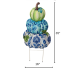 35" Metal Stacked Pumpkin Trio Yard Stake
