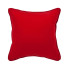 17" Pompei Red Outdoor Pillow