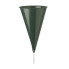 4" Metal Cone - Green