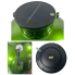 19" Solar Metal Bell - Green
