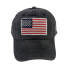 Grey Denim USA Hat