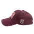 Burgundy Denim USA Hat