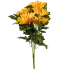 20" Satin Gerber Daisy Bush