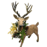 Standing Deer w/ Garland
