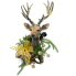 Laying Down Deer w/ Garland