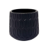 3" Ceramic Vase - Black