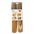 4 Piece Bamboo Spurtle Tool Set