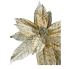 22" Tan Velvet Poinsettia